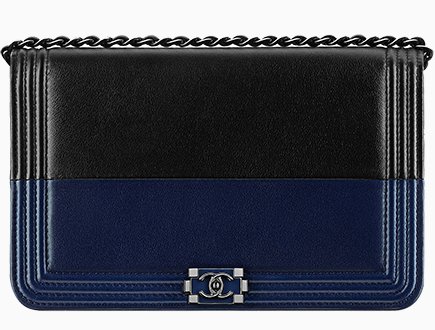 Boy Chanel Two-tone Wallet on Chain