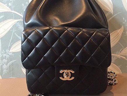 Chanel Quilted Drawstring with Flap Bag thumb