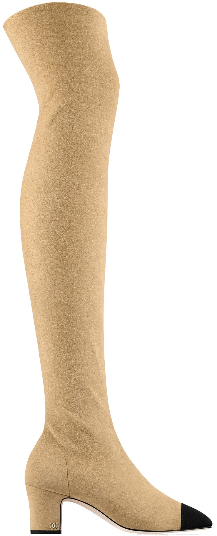 CHANEL 2010 Thigh-high Lambskin Boots — Garment
