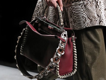 Fendi Spring Summer 2016 Runway Bag Collection Featuring the new Peekaboo Tote Bag thumb