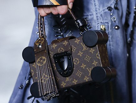 Shop Louis Vuitton PETITE MALLE 2022 SS Monogram Calfskin Leather