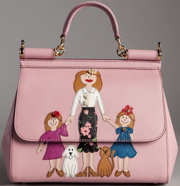 Dolce and Gabbana Family Bags at the Center of Winter 2016 Collection