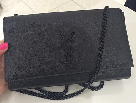 A Closer Look Saint Laurent All Black Wallet On Chain Bag thumb