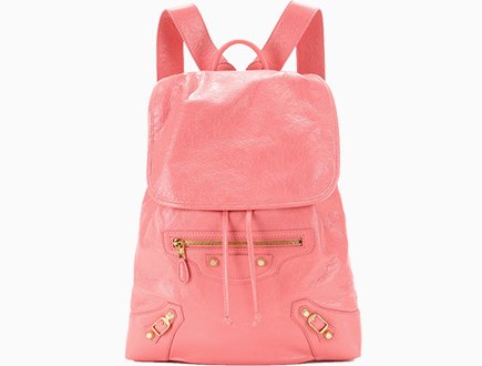 balenciaga pink backpack