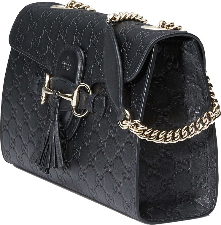 Gucci Emily Guccissima Chain Shoulder Bag | Bragmybag