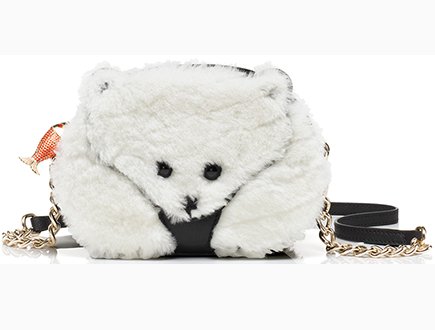 Kate Spade Caution To The Wind Polar Bear And Origami Whale Bag thumb