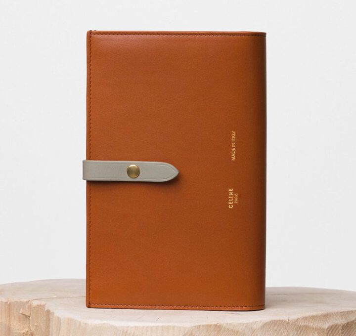 celine strap wallet