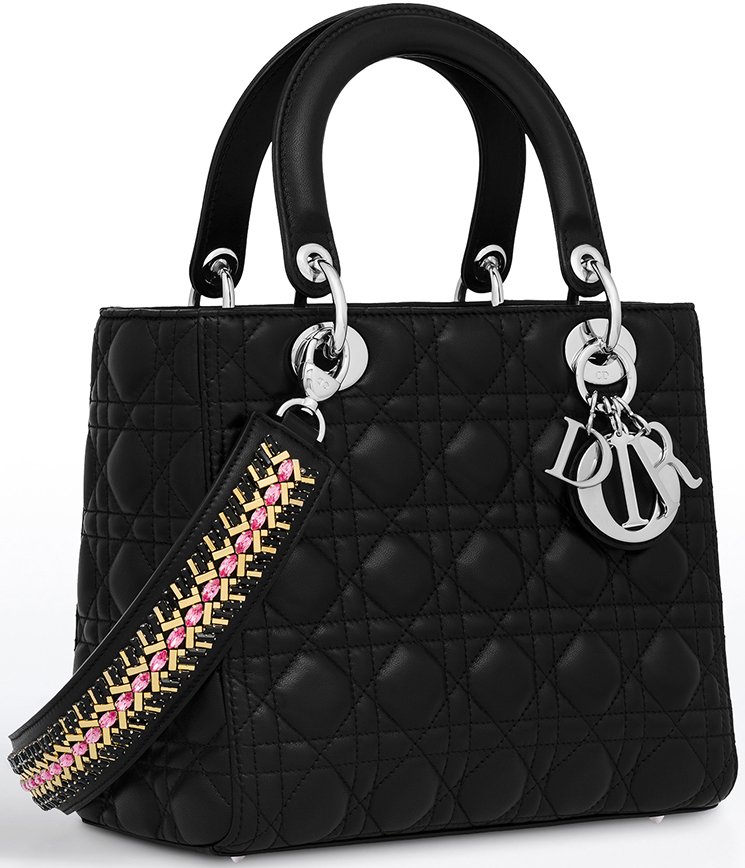 Lady-Dior-Bag-With-Embroidered-Shoulder-Strap-4