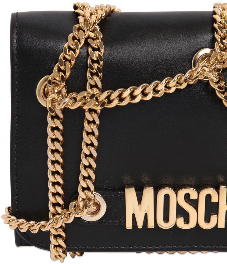Moschino-Chained-Quilted-Shoulder-Bag-3