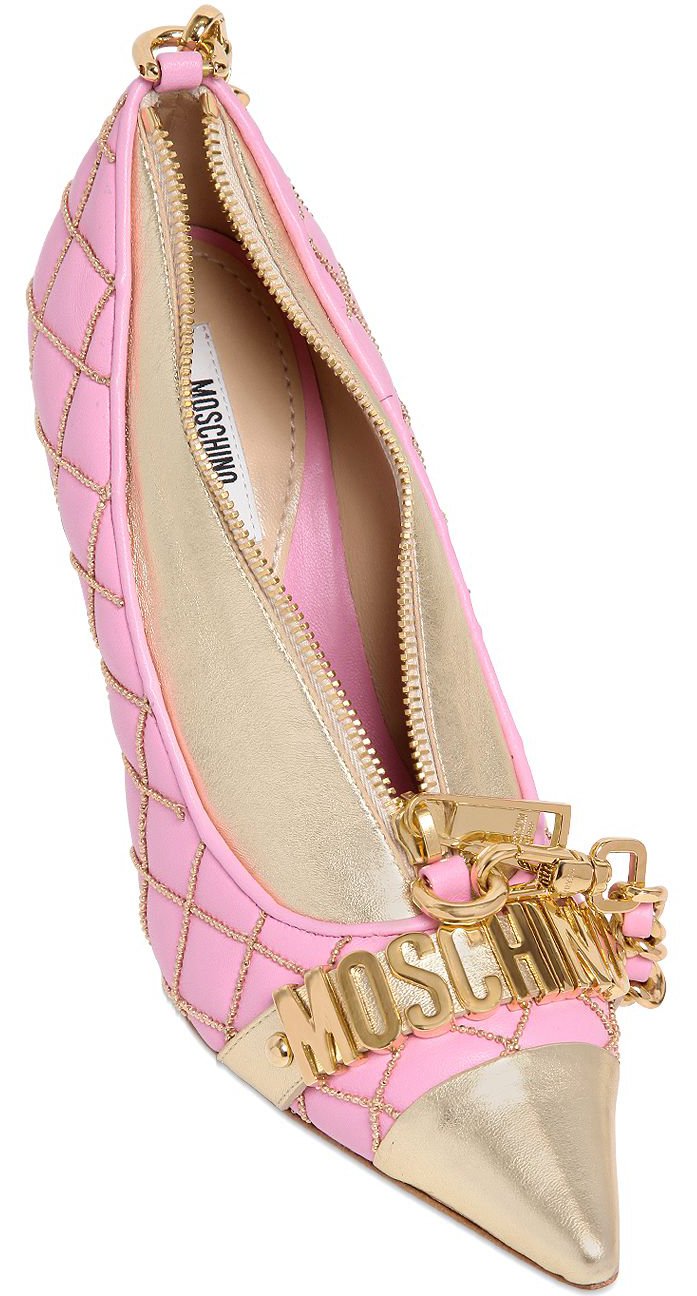 Moschino-Quilted-Pump-Shoulder-Bag-7