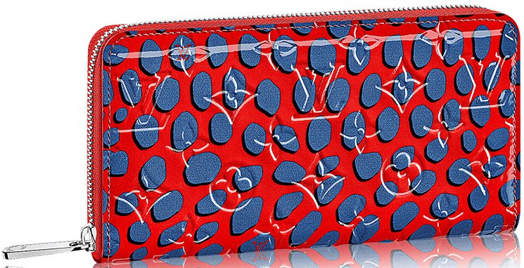 Louis Vuitton Limited Edition Monogram Vernis Jungle Dots Zippy
