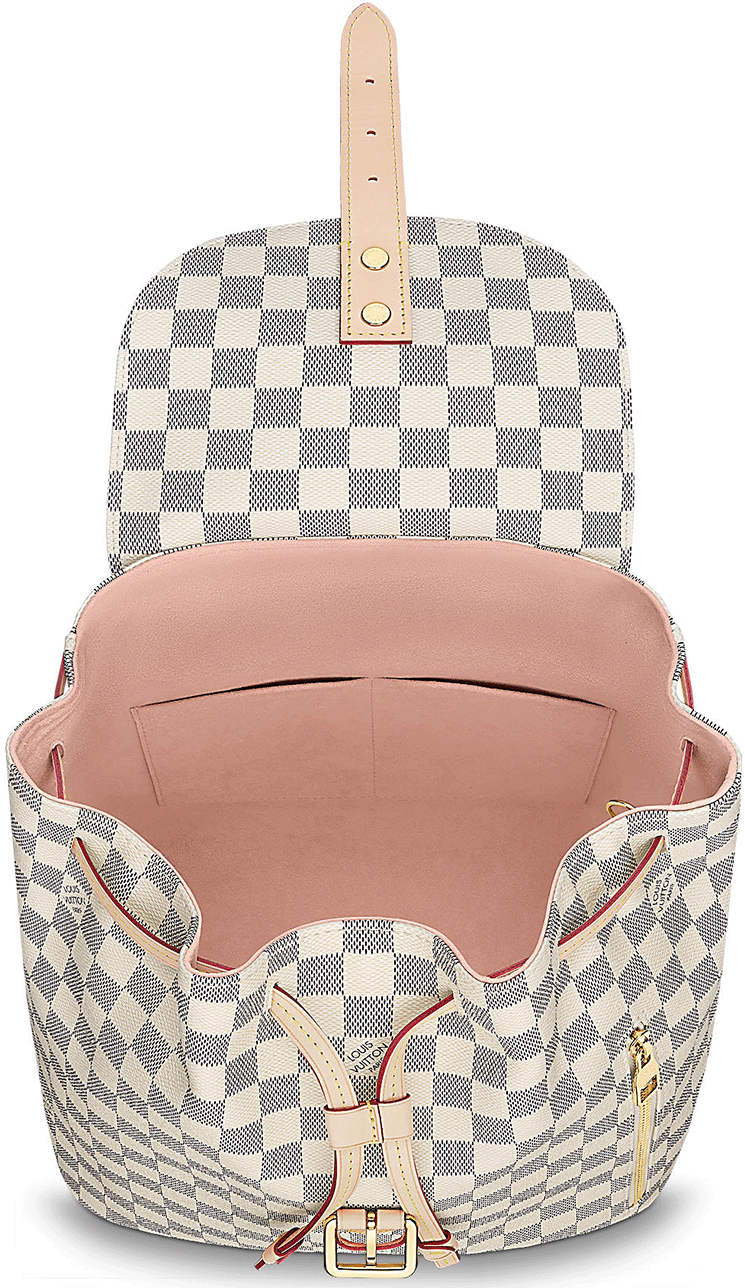 Sperone leather backpack Louis Vuitton White in Leather - 31322074
