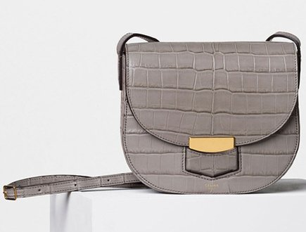 Celine Trotteur Bag in Exotic Leathers thumb