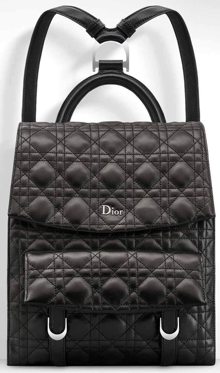 Dior-Cannage-Stitching-Stardust-Backpack