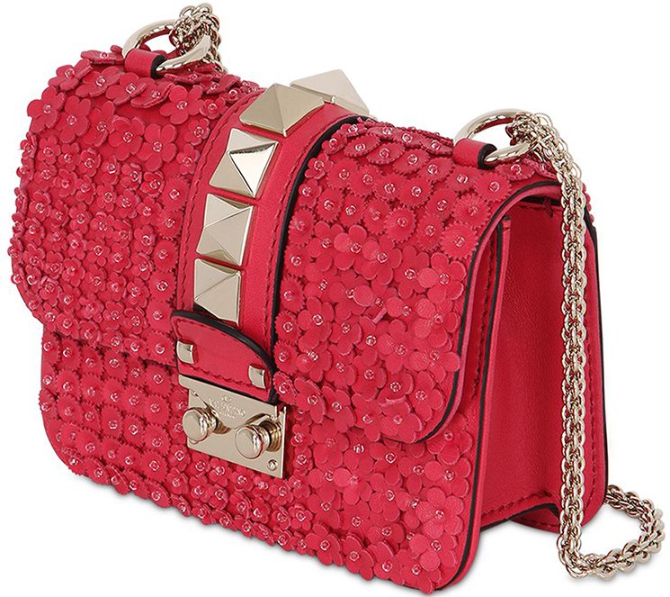 Valentino Mini Lock Flower Bag |
