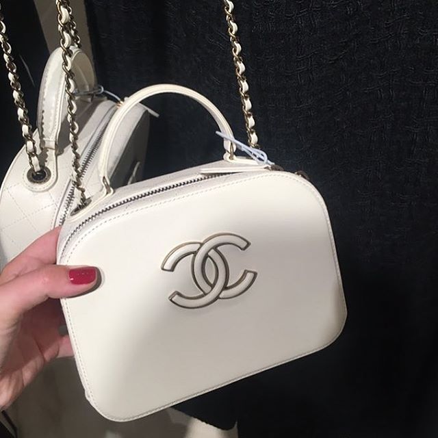 Chanel Paris-Rome Coco Curve Vanity Case - Brown Crossbody Bags