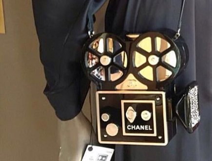 Chanel Film Projector Buonasera Minaudiere Bag thumb