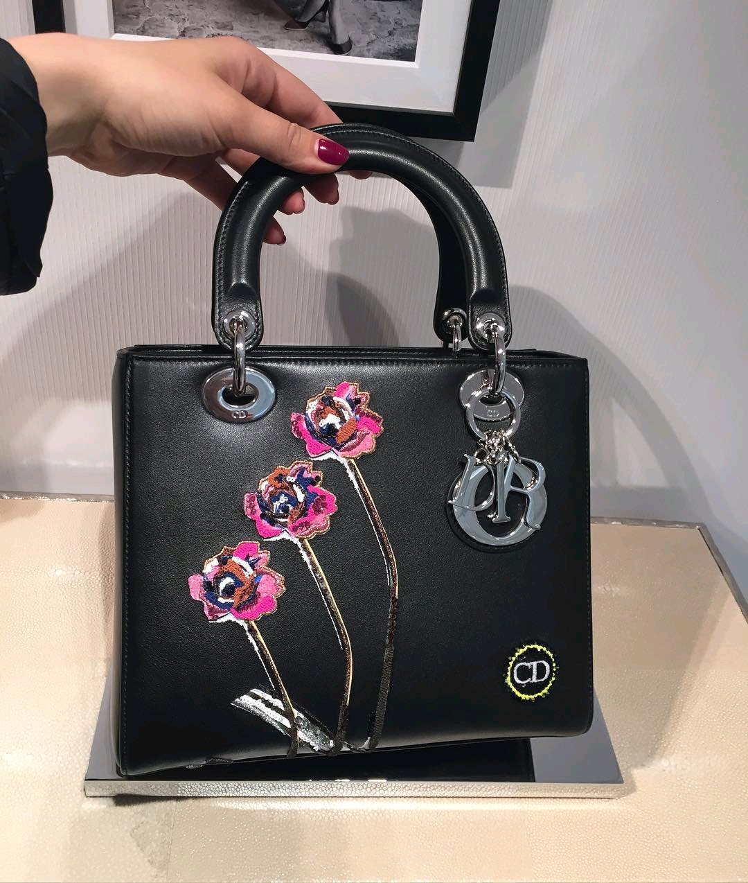 Lady-Dior-Flower-Bag
