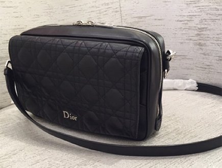 Dior Cannage Stitched Camera Bag thumb