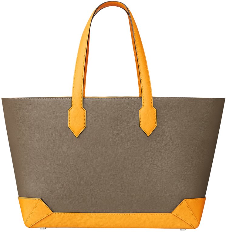 Hermes Maxi Box Cabas 36 Women's Epsom Leather,Suede Tote Bag