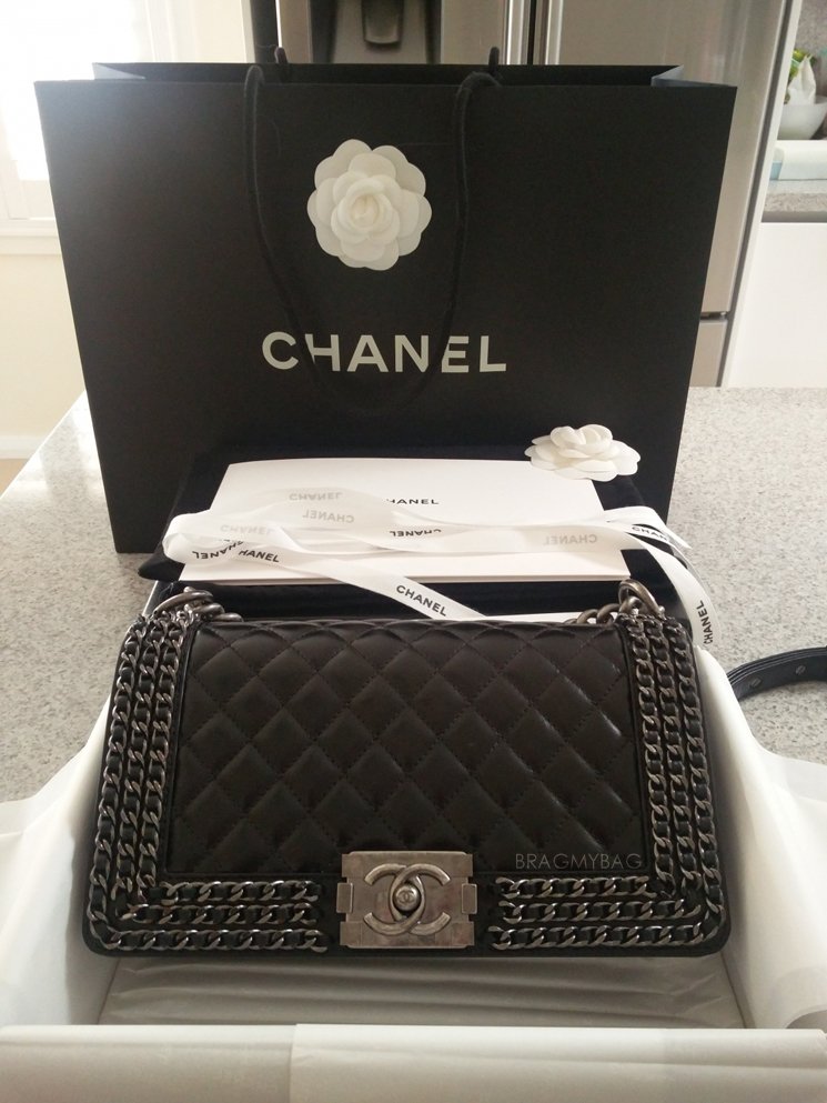 Shopping with Jenny: Boy Chanel Multiple Chain Around Bag | Bragmybag