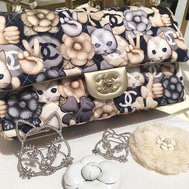 A Closer Look: Chanel Emoticon Flap Bag