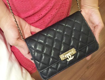 Shopping with Lily: Chanel Golden Class Double CC WOC | Bragmybag