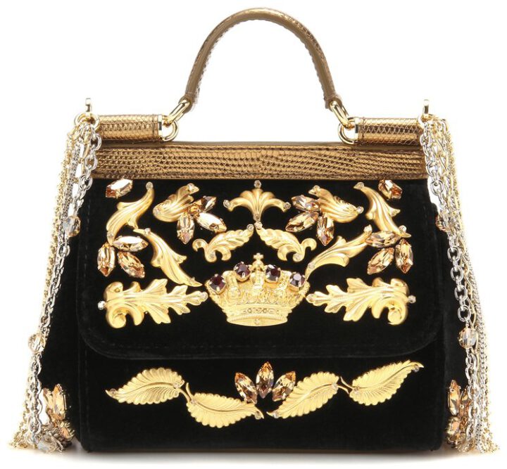 Miss Sicily Mini Ornamental Crown Bag | Bragmybag