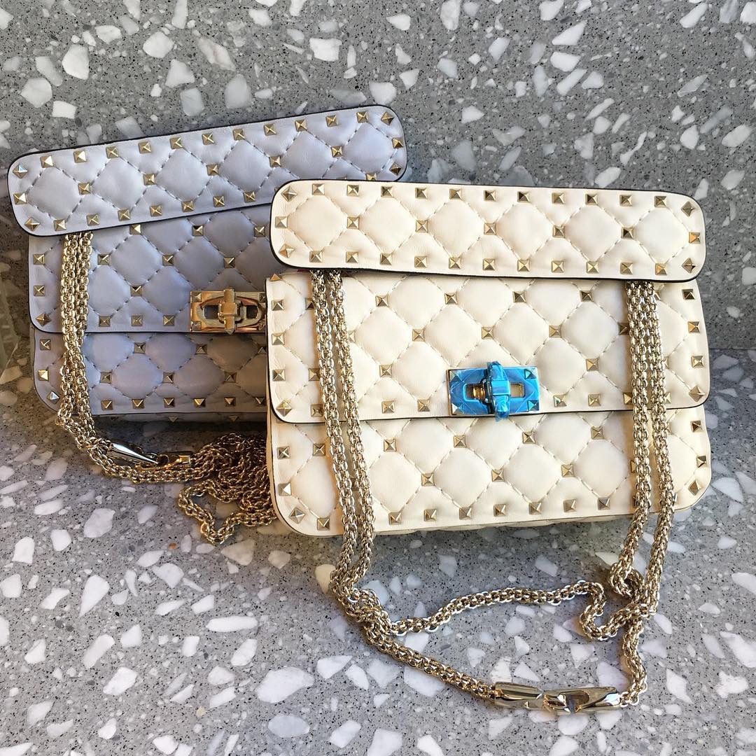 A Closer Look: Valentino Rockstud Spike Quilted Bag | Bragmybag