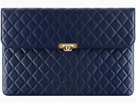 Chanel Gold Class Double CC Pouch thumb
