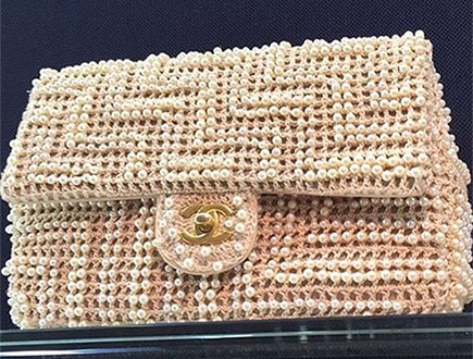Chanel Pearl Quilted Flap Bag thumb