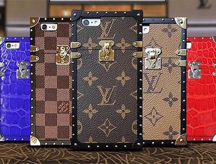 Louis Vuitton Trunk Inspired Phone Holders thumb
