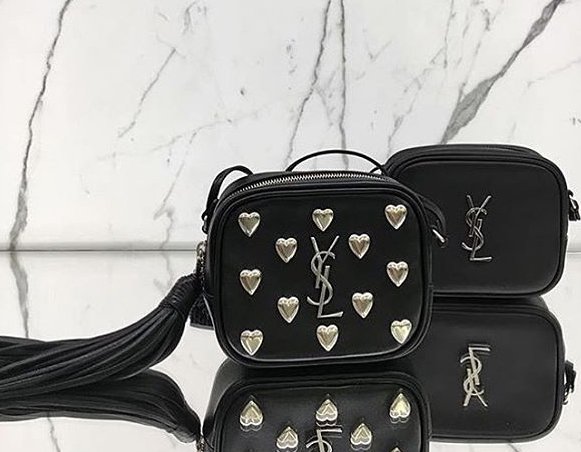 Saint Laurent Monogram Blogger Heart Bag