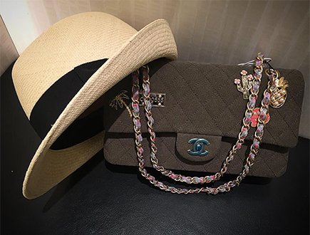 Chanel Charms And Gold Metal Bag Collection thumb