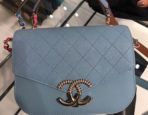 Chanel Coco Cuba Flap with Top Handle Caviar Shoulder Bag – STYLISHTOP
