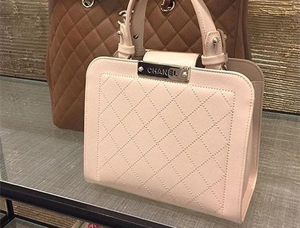 Chanel Large Label Click Shopping Bag thumb
