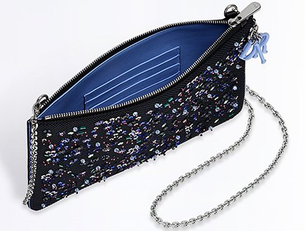 Dior Flat Stardust Pouches with Chain thumb