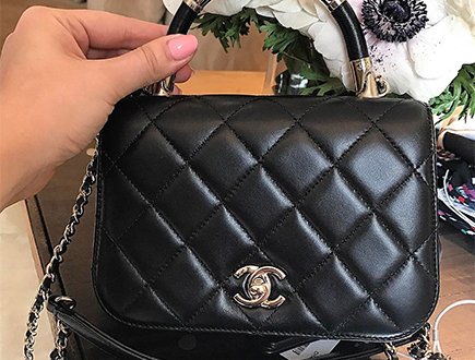 Chanel Carry Chic Flap Bag thumb