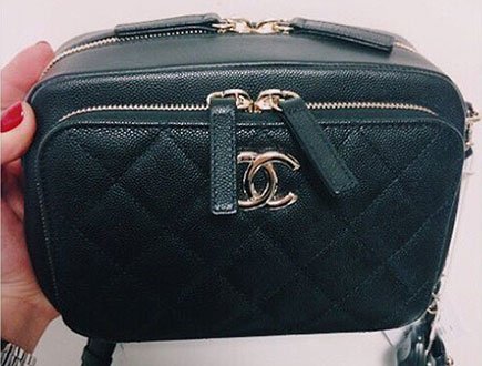 Chanel Quilted Double Zip Camera Case thumb