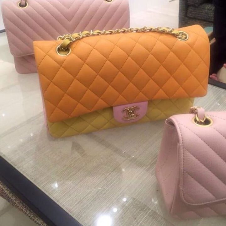 Chanel Tri-Color Classic Flap Bag | Bragmybag