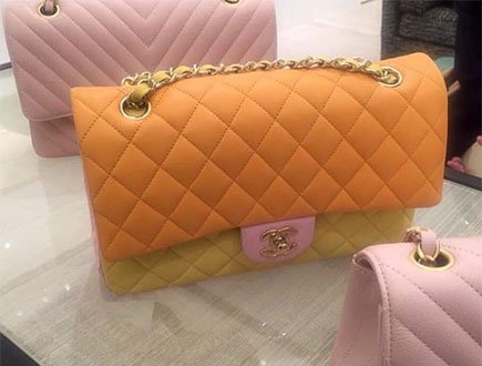 Chanel Tri Color Classic Flap Bag thumb