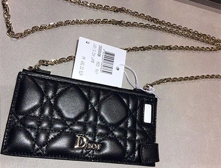 Dior Phone Case with Chain thumb