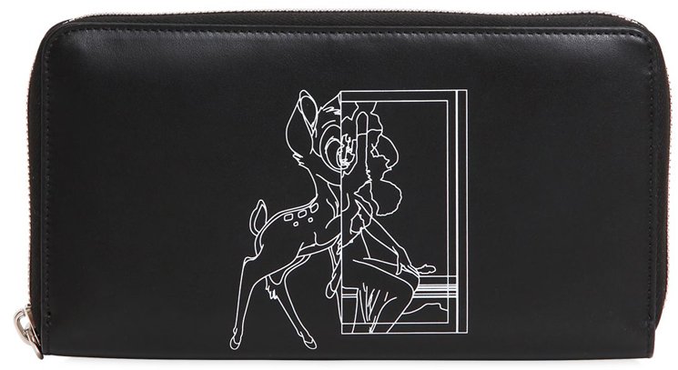 Givenchy-Bambi-Zip-Around-Wallet