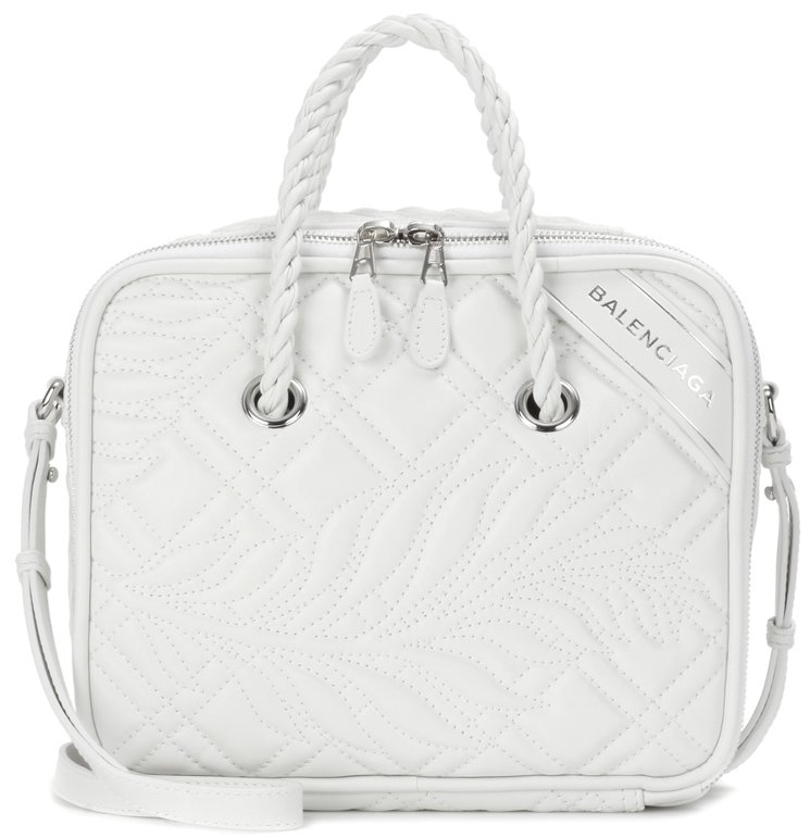 Balenciaga Quilted Blanket Square Bag