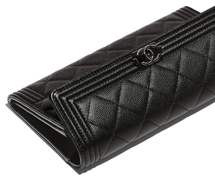 Boy-Chanel-All-Black-Quilted-Flap-Wallet-2