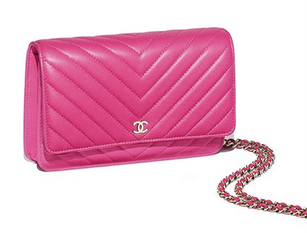 Chanel Chevron Classic Quilted WOC thumb