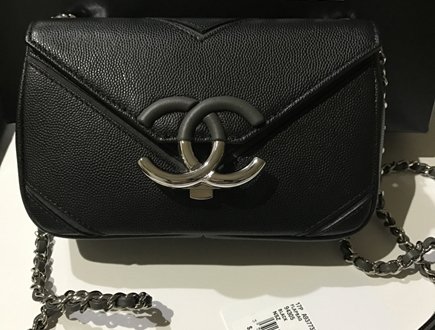 Shopping with V Lai: Chanel Small Chevron Flap Bag