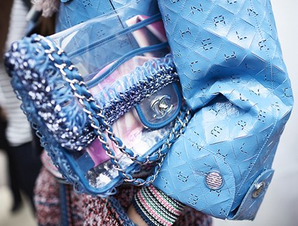 Chanel Transparent Tweed Flap Bag | Bragmybag