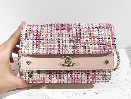 Chanel Tweed Quilted Shoulder Bag | Bragmybag