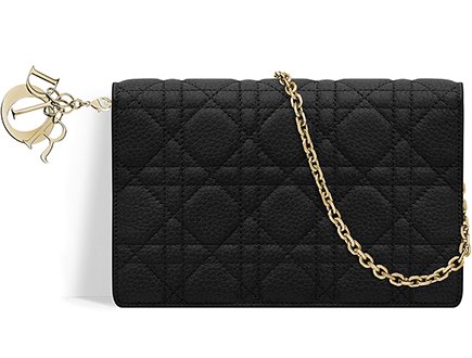 Lady Dior Wallet On Chain Pouch thumb
